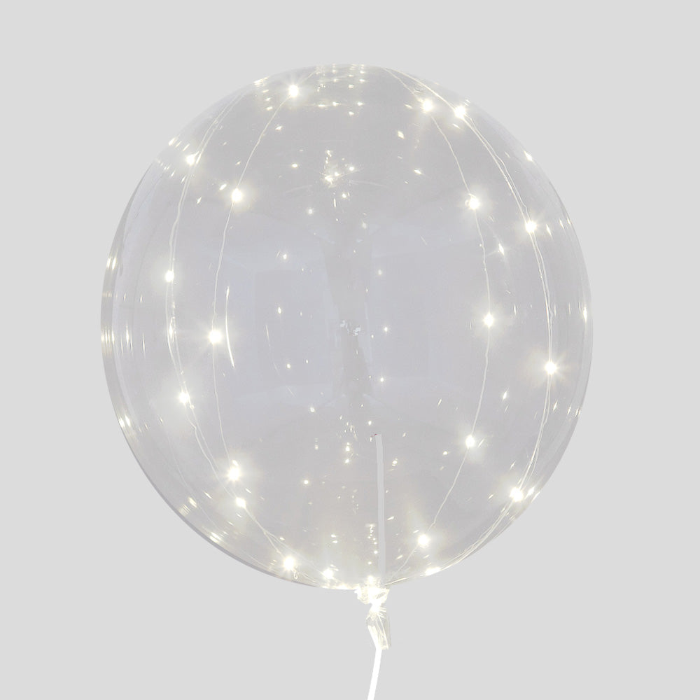 1pc LED Light Up Balloon, Helium Clear Balloons With String Lights, For  Valentines, Birthday, And Party Decor