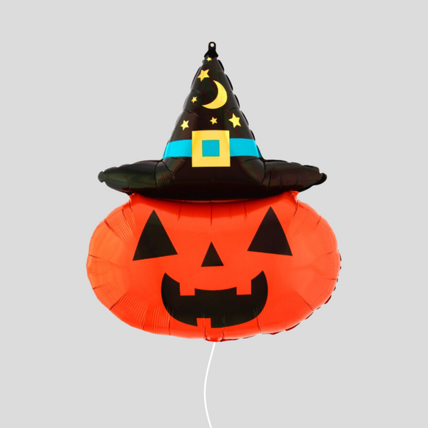 28" 'Witchy Pumpkin' Medium Foil Balloon