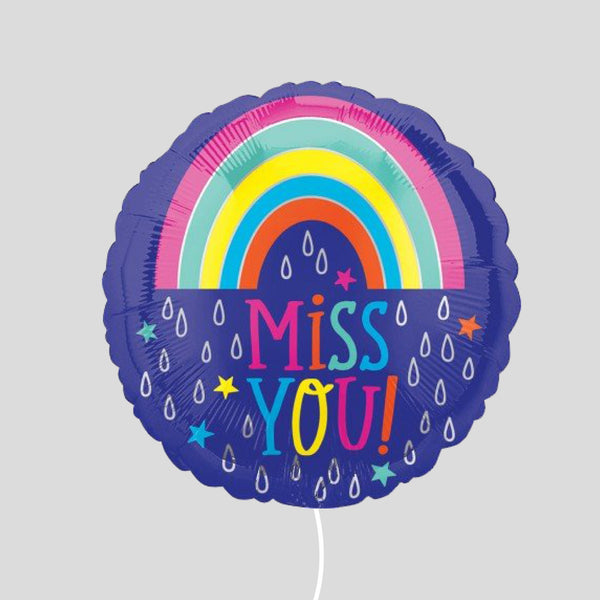 17" Well Wishes 'Miss You' STANDARD FOIL BALLOON