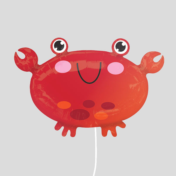 Medium Foil Balloon Crab