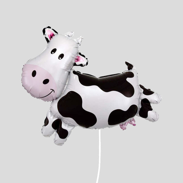 Medium Foil Balloon Cow