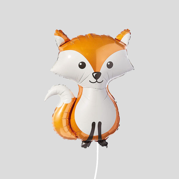 Large Foil Balloon Fox