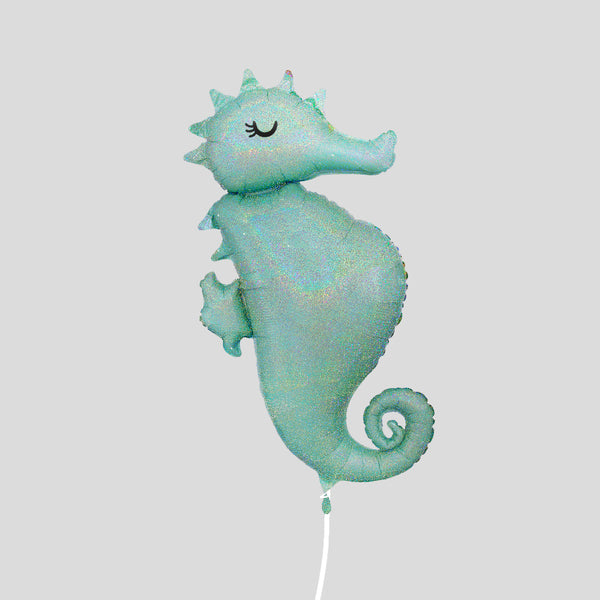 Large Foil Balloon Seahorse