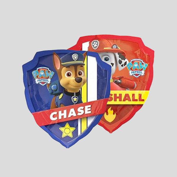 'Paw Patrol Chase and Marshal' Medium Foil Balloon