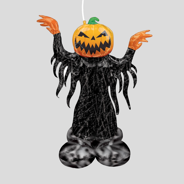 53" 'Pumpkin Head Ghost' Extra Large Foil Balloon